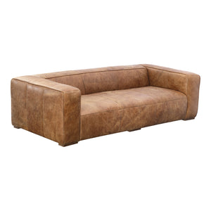 Moe's Home Bolton Sofa in Dark Brown (27.5' x 101' x 44.5') - PK-1008-14