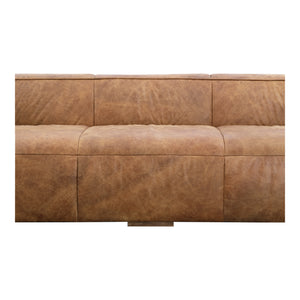 Moe's Home Bolton Sofa in Dark Brown (27.5' x 101' x 44.5') - PK-1008-14