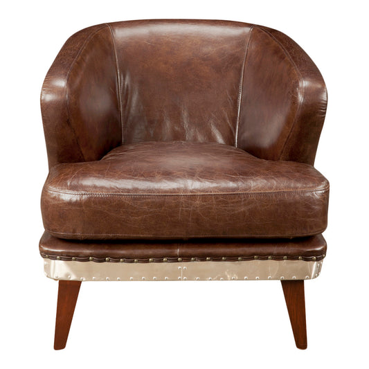 Moe's Home Preston Chair in Cappuccino Brown (30" x 29.5" x 32") - PK-1017-20