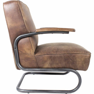 Moe's Home Perth Chair in Brown (36' x 26' x 34') - PK-1022-03