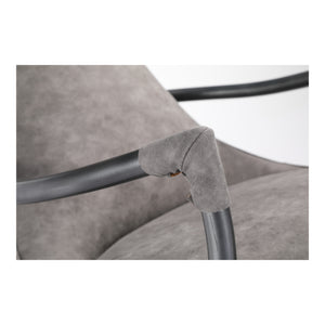 Moe's Home Carlisle Chair in Grey (38' x 27' x 35.5') - PK-1026-15