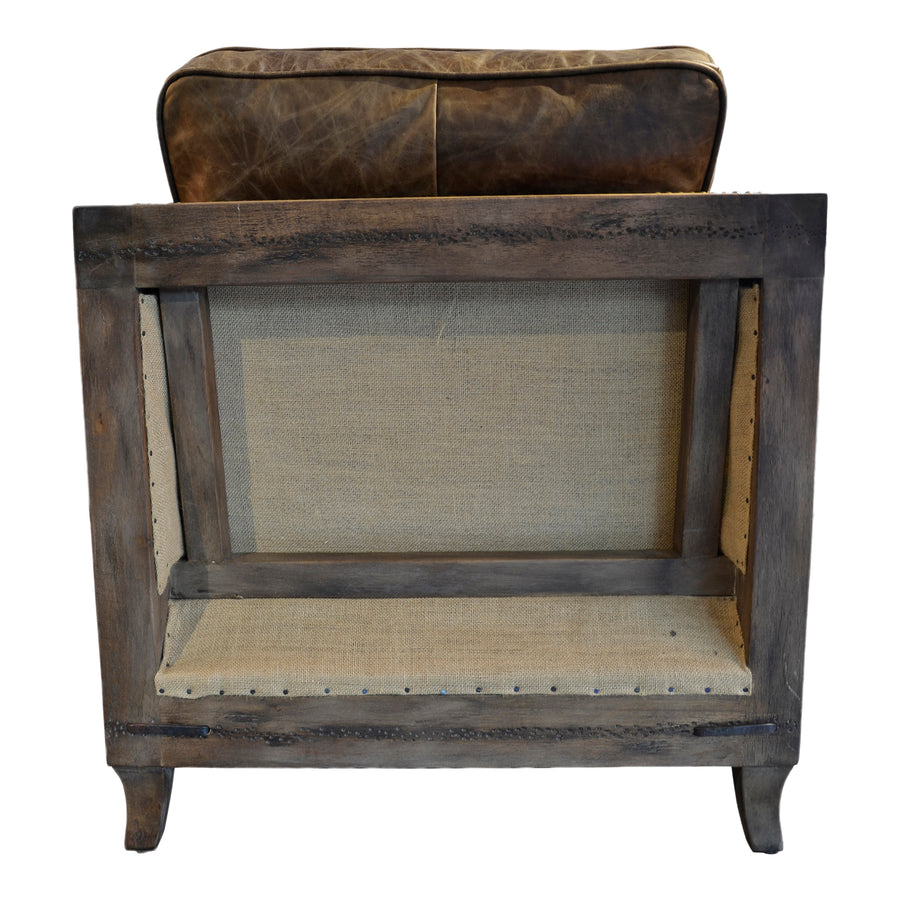Moe's Home Darlington Chair in Brown (31.5' x 28' x 31') - PK-1030-03