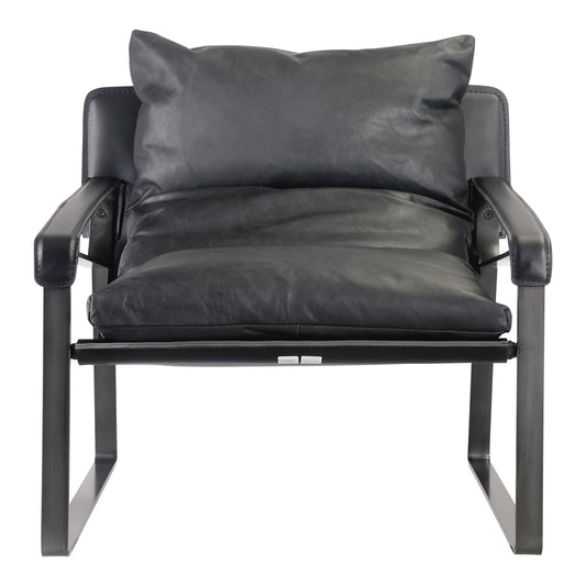 Moe's Home Connor Chair in Onyx Black (31" x 30" x 33.5") - PK-1044-02