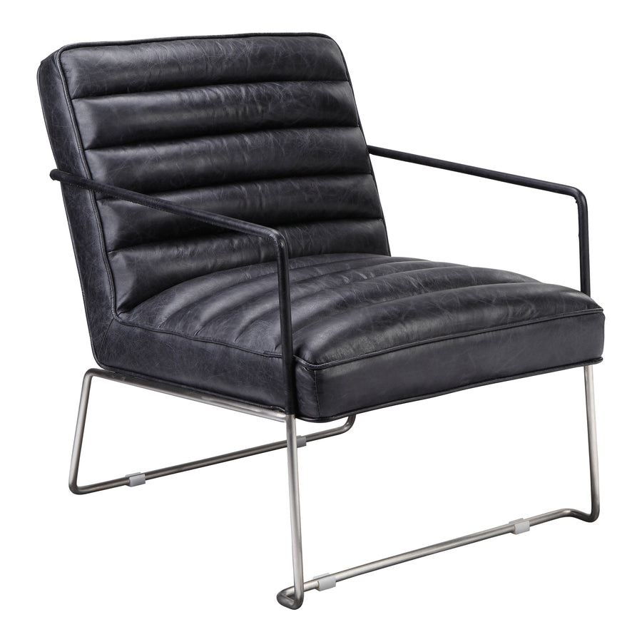 Moe's Home Desmond Chair in Onyx Black (28' x 24' x 29.5') - PK-1045-02