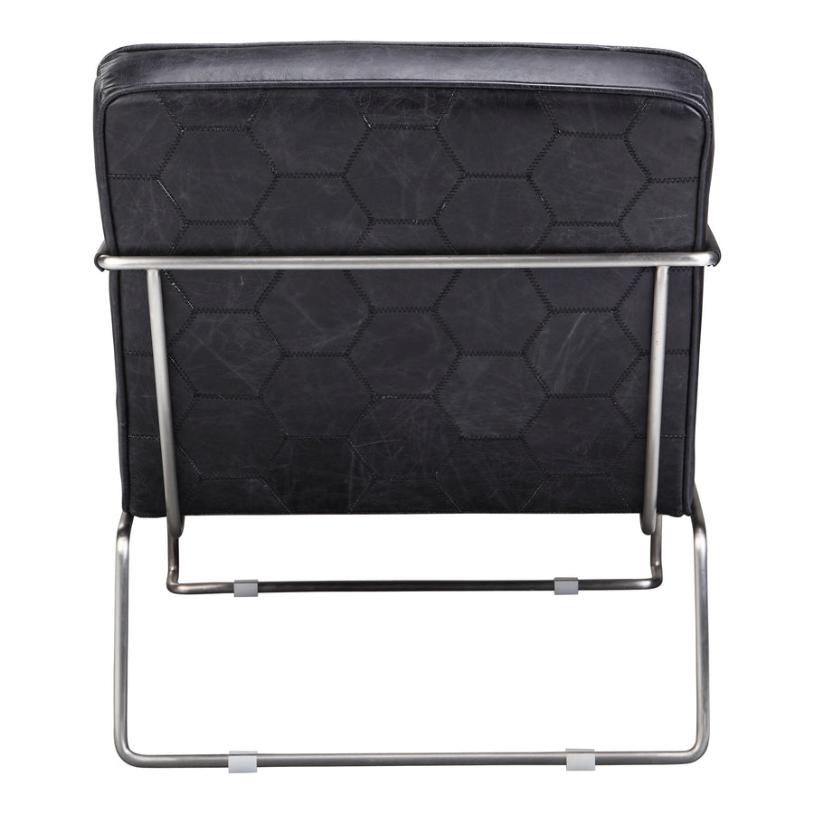 Moe's Home Desmond Chair in Onyx Black (28' x 24' x 29.5') - PK-1045-02