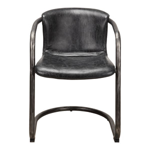 Moe's Home Freeman Dining Chair in Onyx Black (30' x 21' x 24') - PK-1059-02
