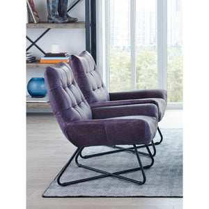 Moe's Home Graduate Chair in Orchid Purple (35' x 30' x 30.25') - PK-1063-10