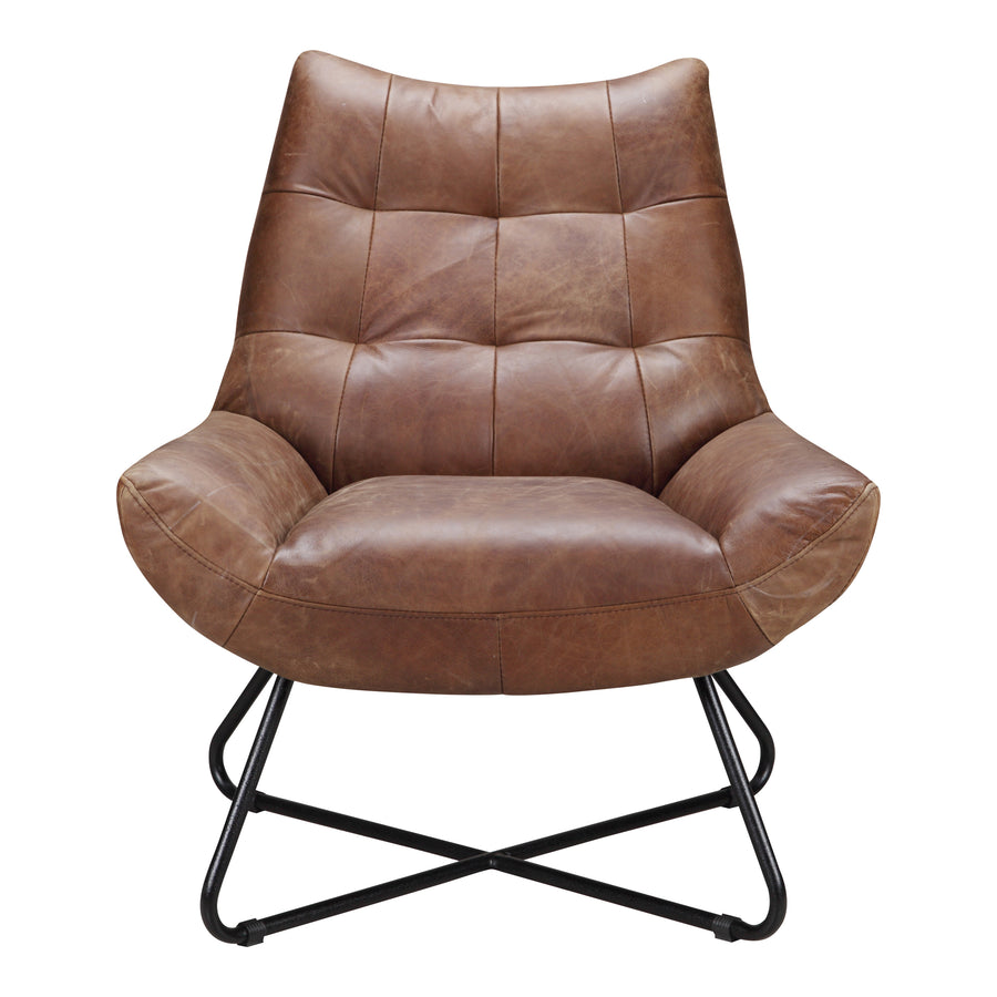 Moe's Home Graduate Chair in Cappuccino Brown (35' x 30' x 30.25') - PK-1063-14