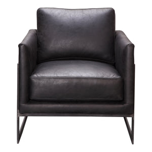 Moe's Home Luxley Chair in Onyx Black (30' x 27' x 31') - PK-1082-02