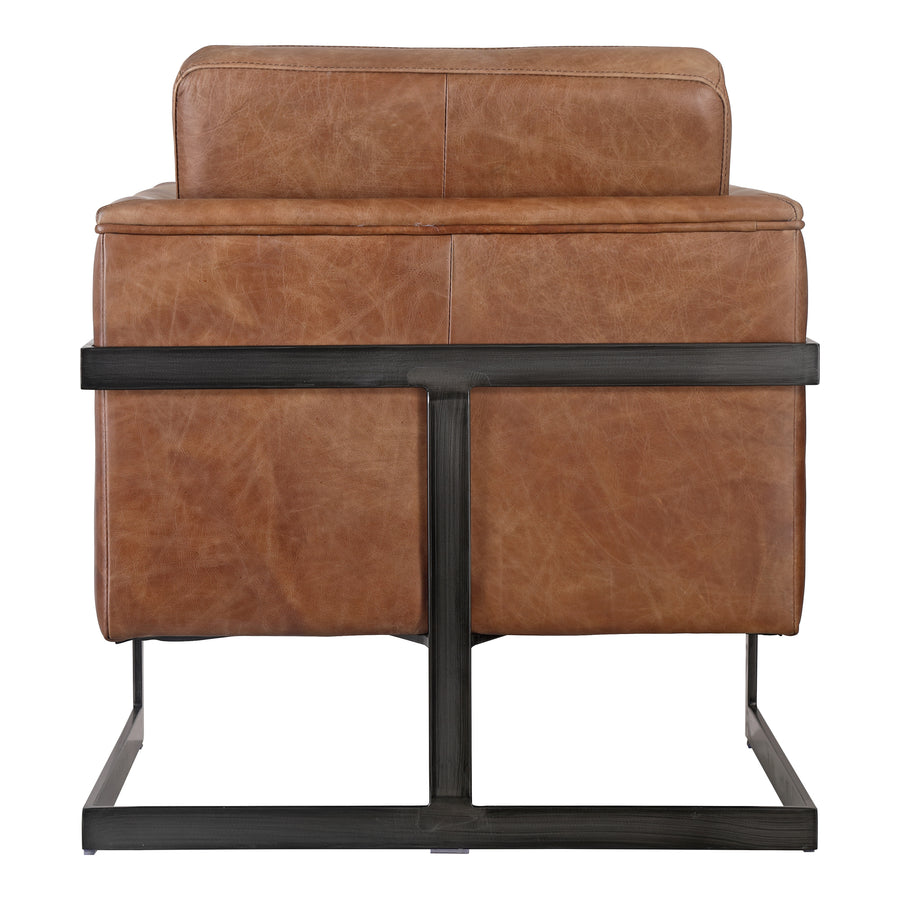 Moe's Home Luxley Chair in Open Road Brown (30' x 27' x 31') - PK-1082-14