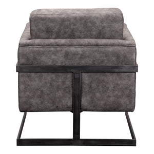 Moe's Home Luxley Chair in Rolling Grey (30' x 27' x 31') - PK-1082-15