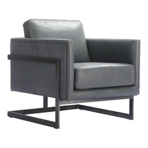Moe's Home Luxley Chair in Lava Grey (30' x 27' x 31') - PK-1082-29