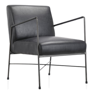 Moe's Home Dagwood Chair in Onyx Black (30' x 22' x 28') - PK-1089-02