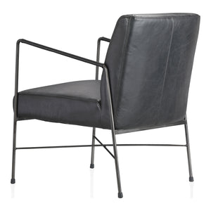 Moe's Home Dagwood Chair in Onyx Black (30' x 22' x 28') - PK-1089-02