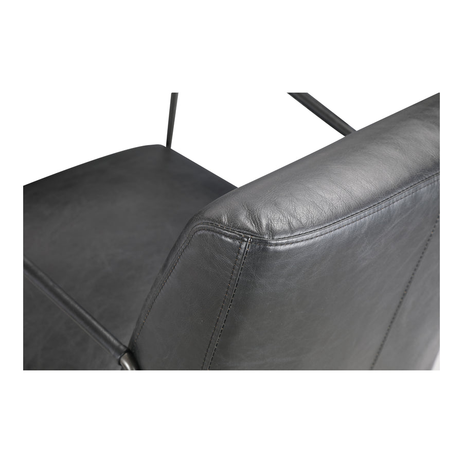Moe's Home Dagwood Chair in Onyx Black (30' x 22' x 28') - PK-1089-02