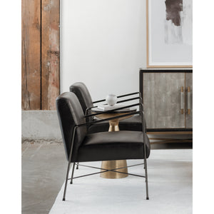 Moe's Home Dagwood Chair in Onyx Black (30' x 22' x 28') - PK-1089-02