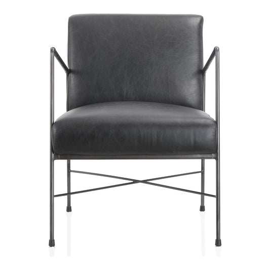 Moe's Home Dagwood Chair in Onyx Black (30" x 22" x 28") - PK-1089-02