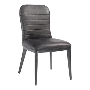 Moe's Home Shelton Dining Chair in Black (34' x 20' x 23') - PK-1094-47