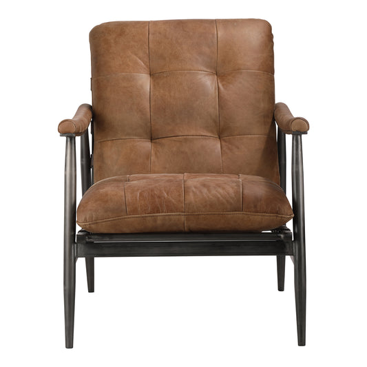 Moe's Home Shubert Chair in Brown (34.5" x 26.5" x 34") - PK-1108-14