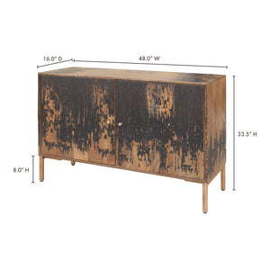 Moe's Home Artists Sideboard in Small (33.5' x 48' x 16') - PP-1015-02