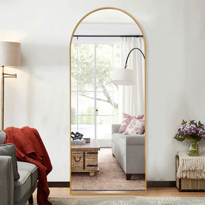 66-in H x 30-in W Arched Top Mirror