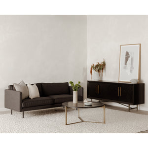 Moe's Home Syd Coffee Table in Black (17' x 42' x 42') - QJ-1020-02