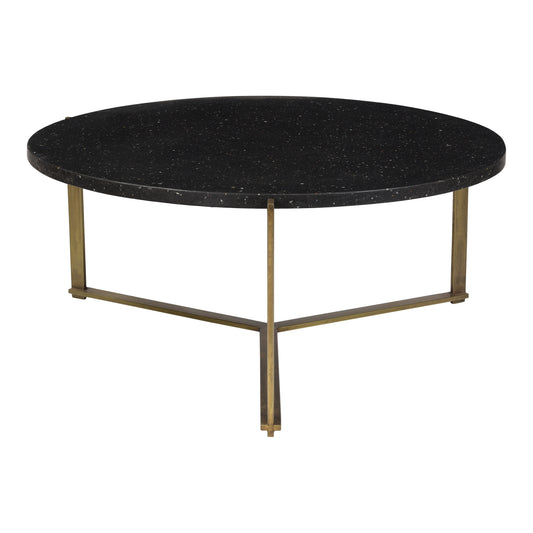 Moe's Home Syd Coffee Table in Black (17" x 42" x 42") - QJ-1020-02