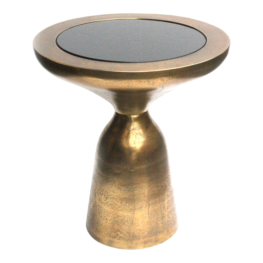 Moe's Home Oracle Accent Table in Antique Brass (22' x 19.5' x 19.5') - QK-1022-51