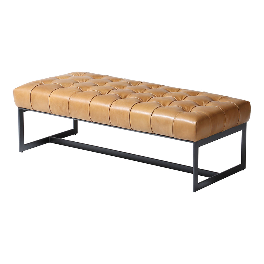 Moe's Home Wyatt Bench in Tan (17' x 54' x 24.5') - QN-1002-40