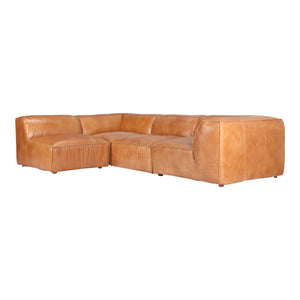 Moe's Home Luxe Sectional in Tan (26' x 114' x 82') - QN-1022-40