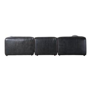 Moe's Home Luxe Sectional in Antique Black (26' x 114' x 71') - QN-1023-01