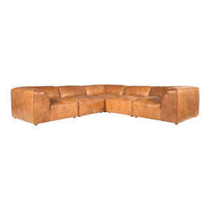Moe's Home Luxe Sectional in Tan (26' x 114' x 114') - QN-1025-40