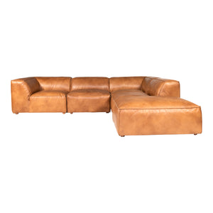 Moe's Home Luxe Sectional in Tan (26' x 114' x 103') - QN-1026-40