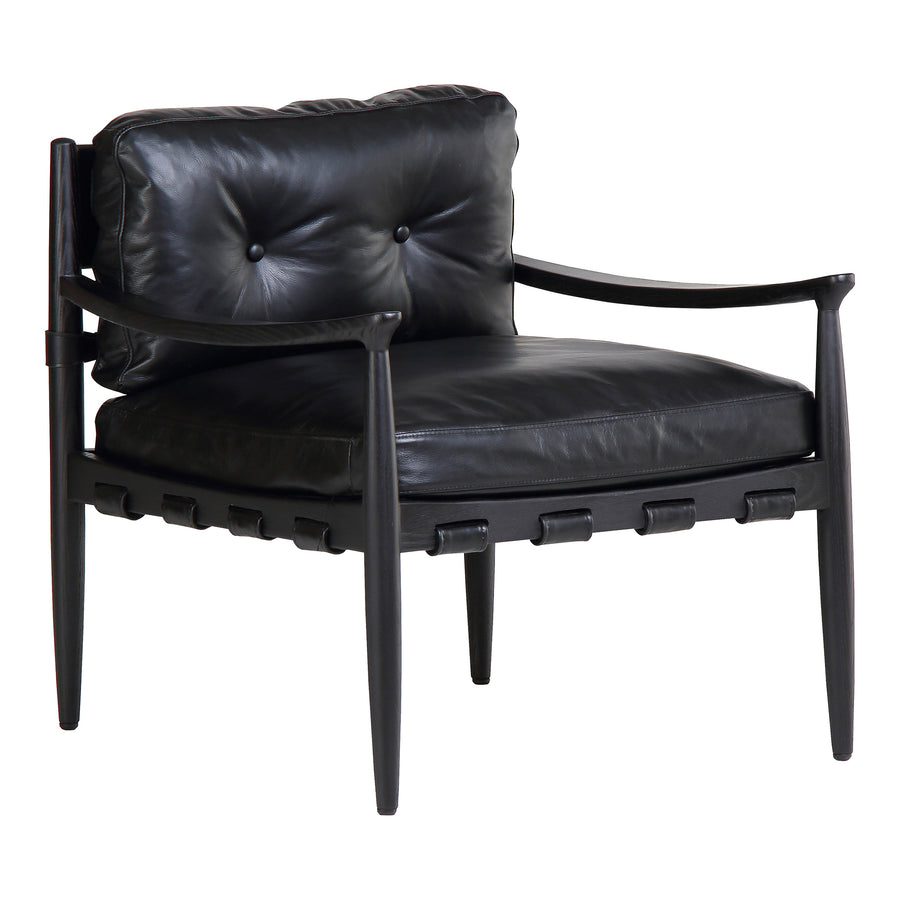 Moe's Home Turner Chair in Black (30' x 28.5' x 30') - QN-1027-02