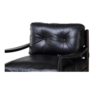 Moe's Home Turner Chair in Black (30' x 28.5' x 30') - QN-1027-02