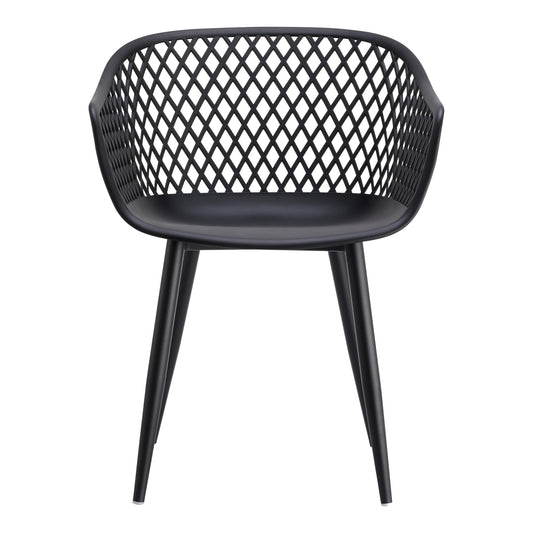 Moe's Home Piazza Dining Chair in Black (31.5" x 23.5" x 22.5") - QX-1001-02