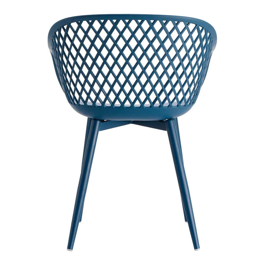 Moe's Home Piazza Dining Chair in Blue (31.5' x 23.5' x 22.5') - QX-1001-26