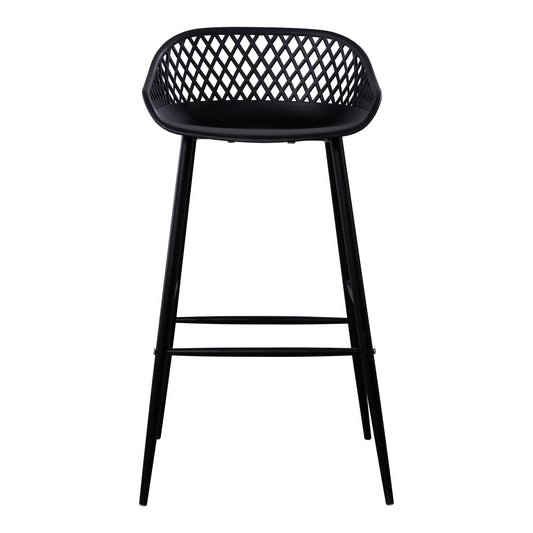 Moe's Home Piazza Bar Stool in Black (37.2" x 19.29" x 19.68") - QX-1004-02