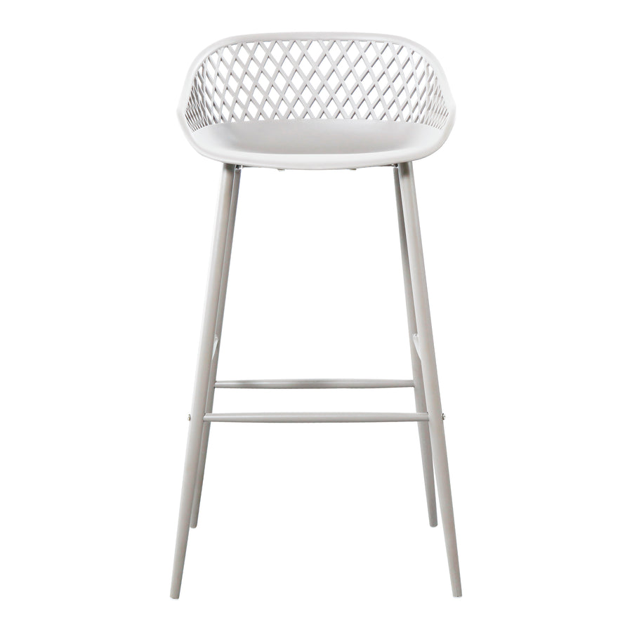 Moe's Home Piazza Bar Stool in White (37.2' x 19.29' x 19.68') - QX-1004-18