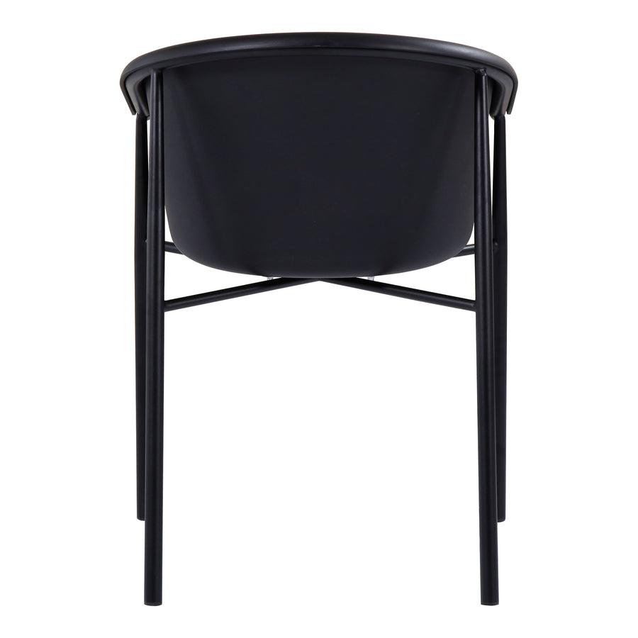 Moe's Home Shindig Dining Chair in Black (31.5' x 23' x 23') - QX-1006-02