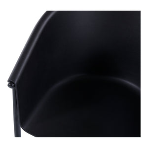 Moe's Home Shindig Dining Chair in Black (31.5' x 23' x 23') - QX-1006-02