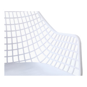 Moe's Home Honolulu Dining Chair in White (34' x 22.5' x 22') - QX-1007-18