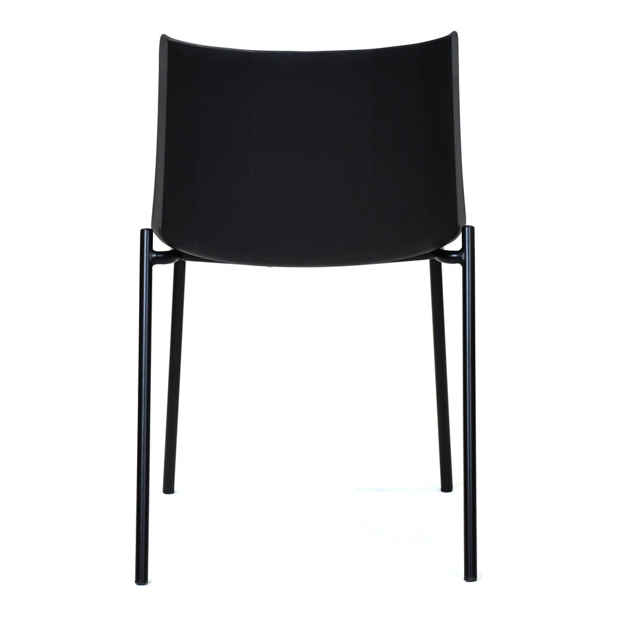 Moe's Home Silla Dining Chair in Black (30.7' x 18.5' x 20.5') - QX-1010-02