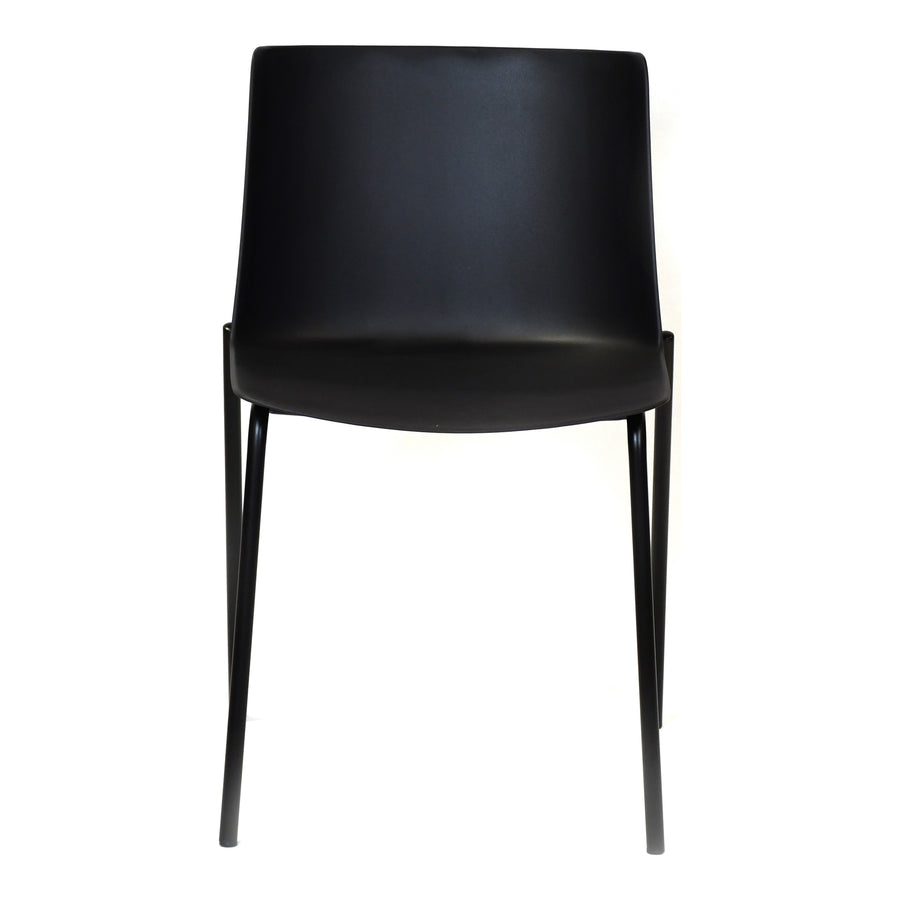 Moe's Home Silla Dining Chair in Black (30.7' x 18.5' x 20.5') - QX-1010-02