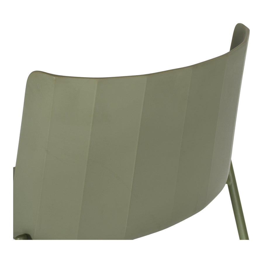 Moe's Home Silla Dining Chair in Sage Green (31' x 18.5' x 20.5') - QX-1010-16