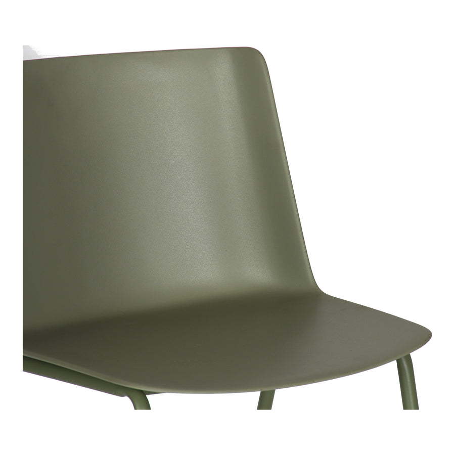 Moe's Home Silla Dining Chair in Sage Green (31' x 18.5' x 20.5') - QX-1010-16