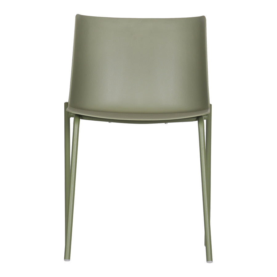 Moe's Home Silla Dining Chair in Sage Green (31' x 18.5' x 20.5') - QX-1010-16