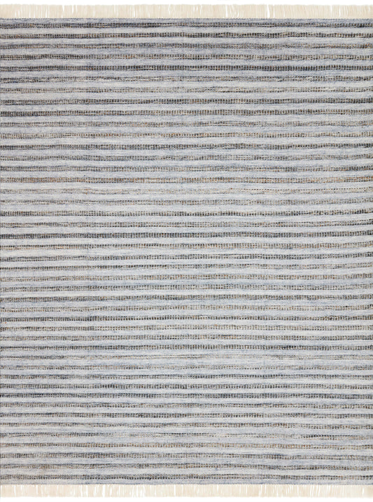 Rey Rug in Denim & Natural