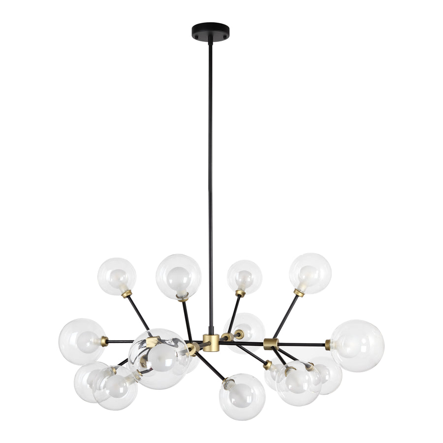 Moe's Home Andromeda Pendant in Gold (21' x 38.5' x 38.5') - RM-1053-23
