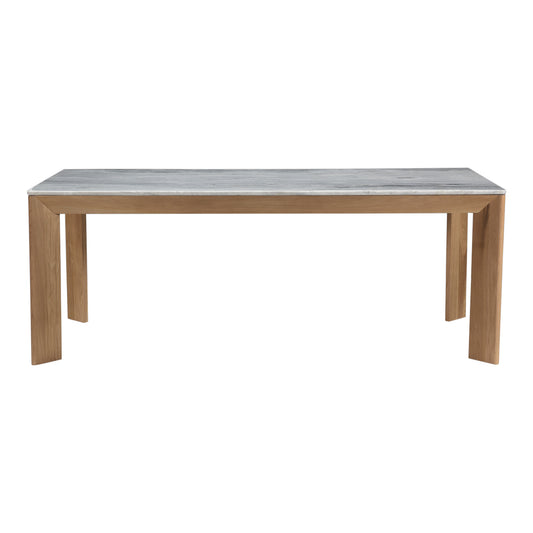 Moe's Home Angle Dining Table in Grey (30" x 80" x 38") - RP-1023-18